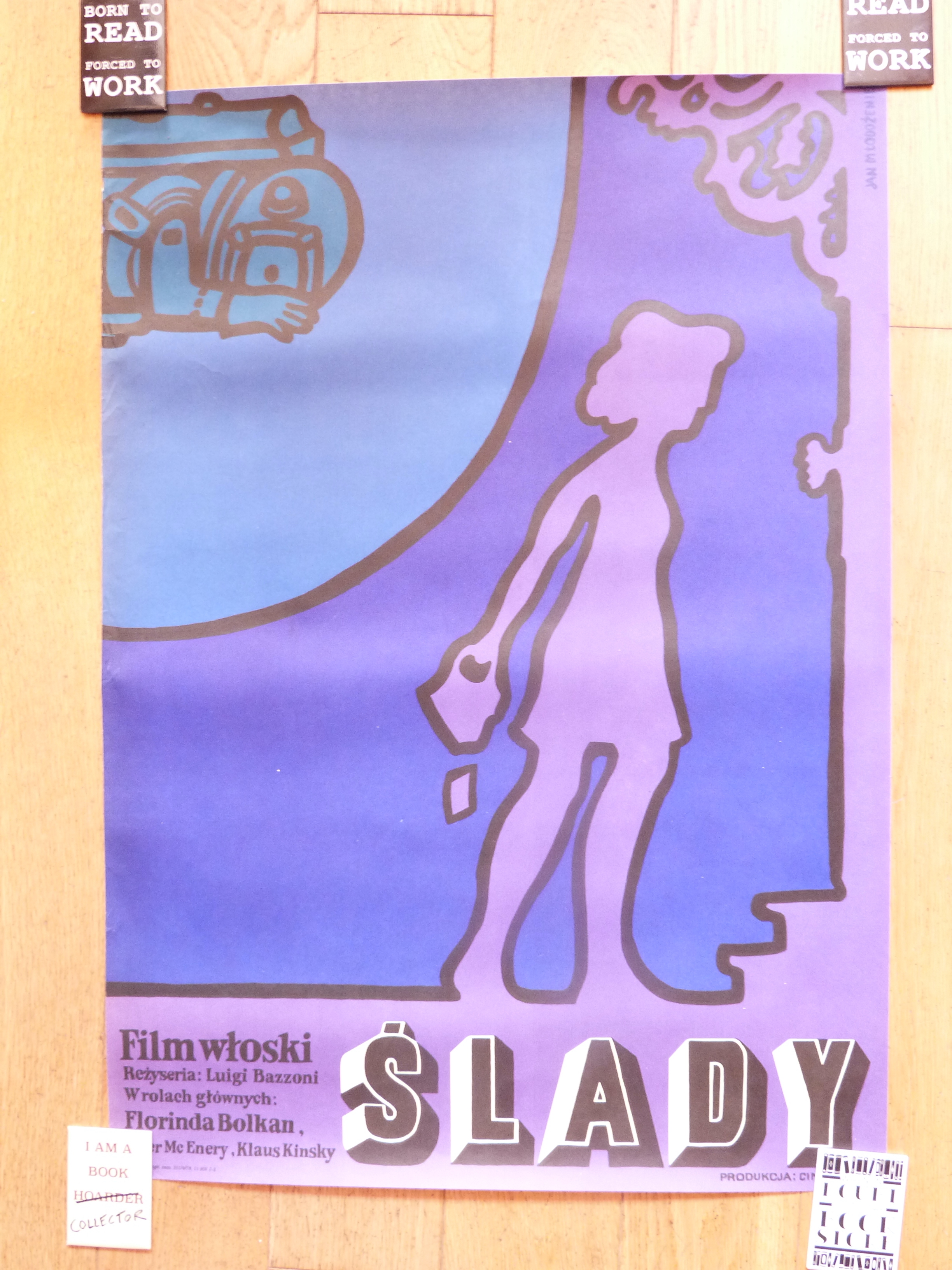 Affiche de cinéma polonaise : Slady