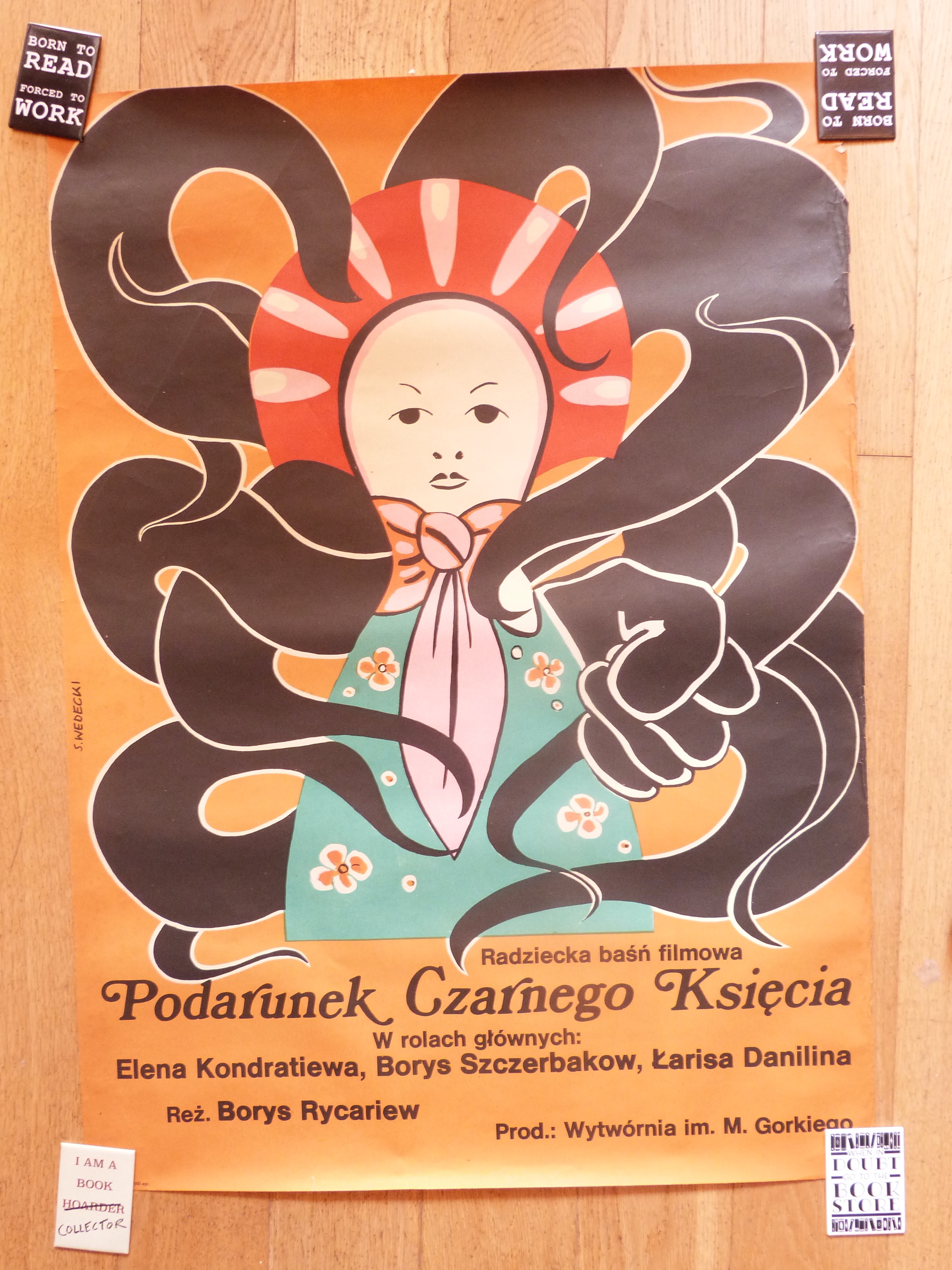 Affiche de cinéma polonaise : Podarunek Czarnego Księcia