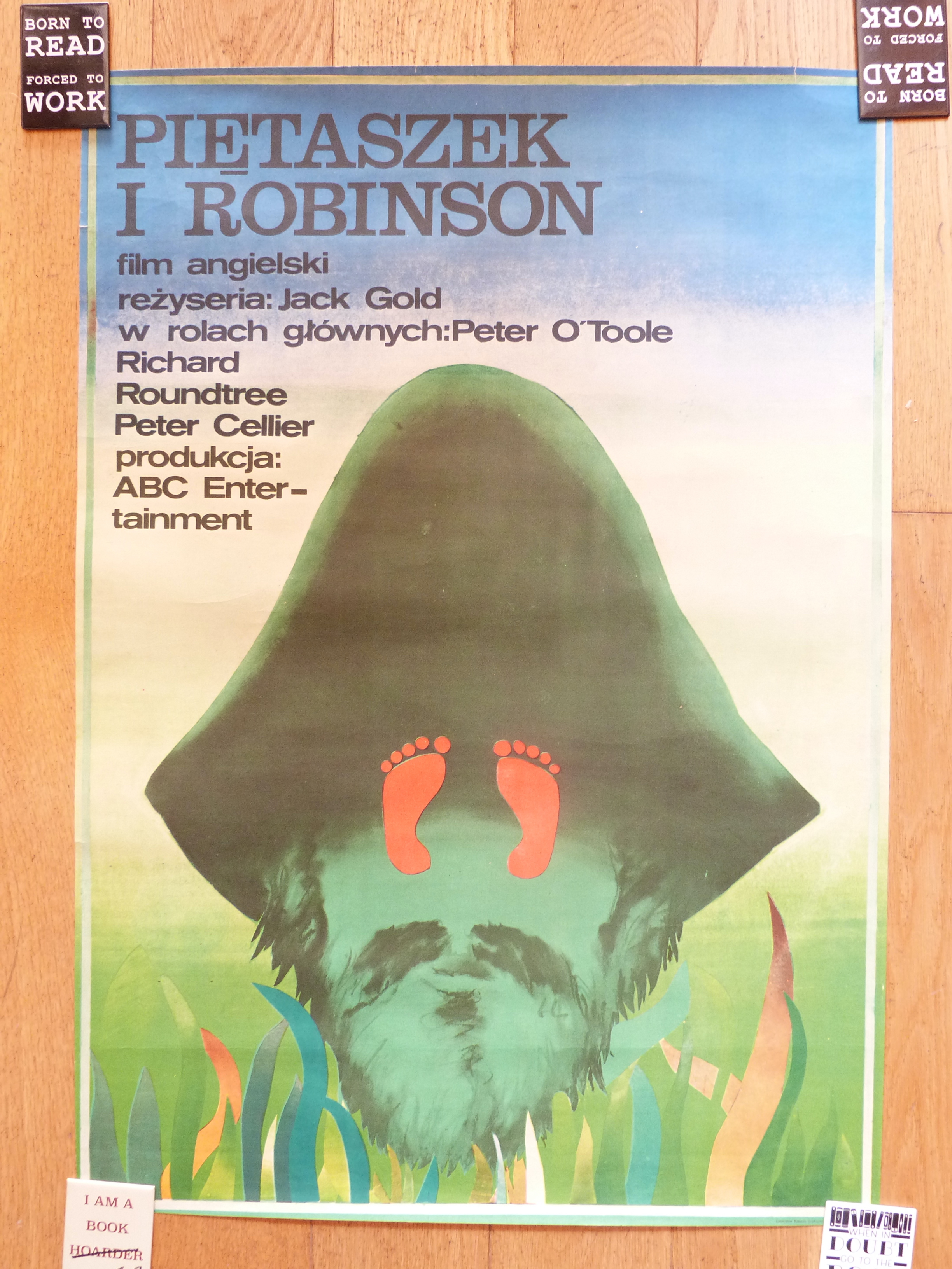 Affiche de cinéma polonaise : Pietaszek, I Robinson