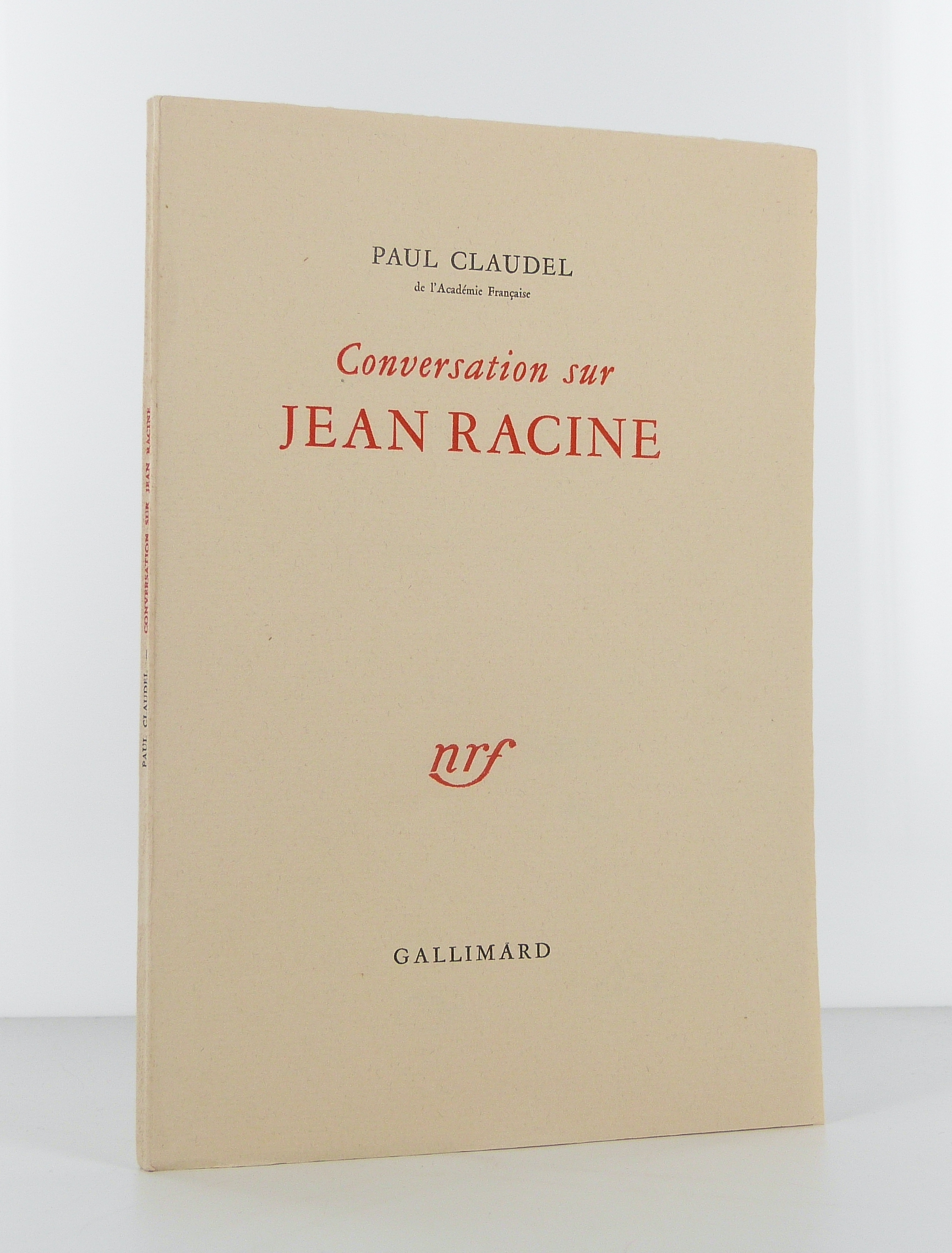 Conversation sur Jean Racine