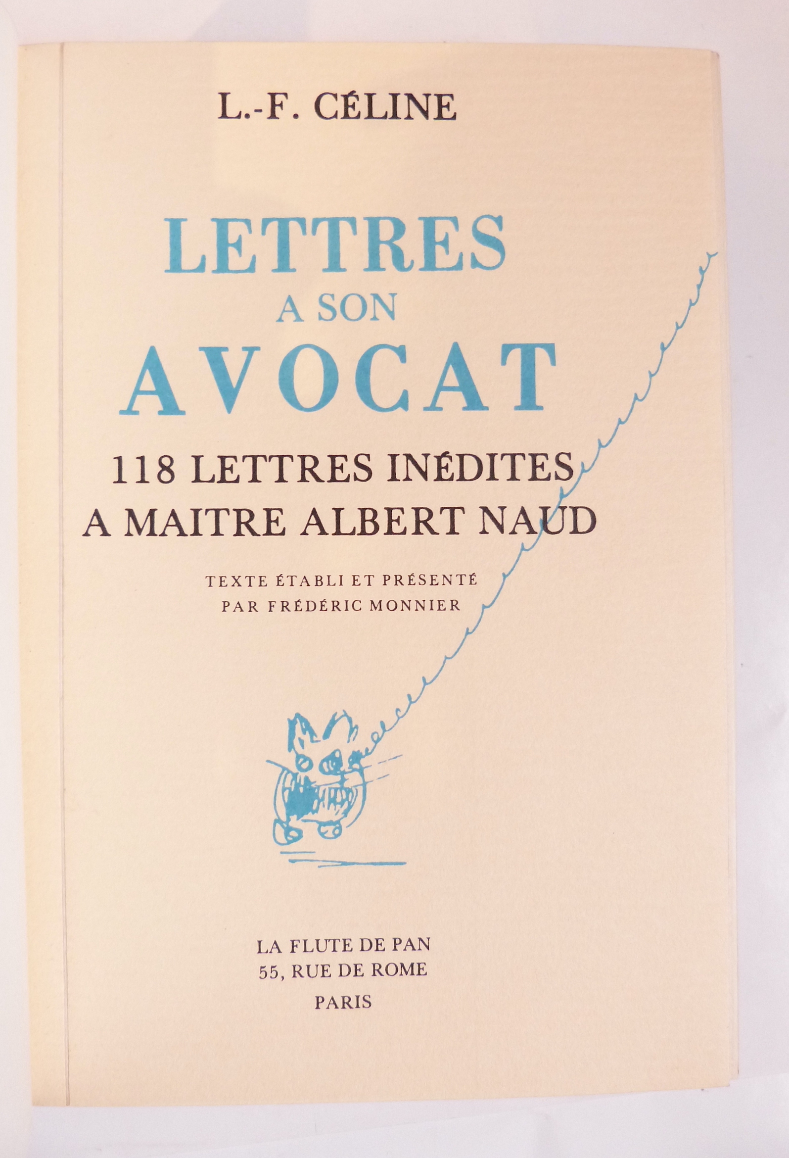 Lettres à son avocat