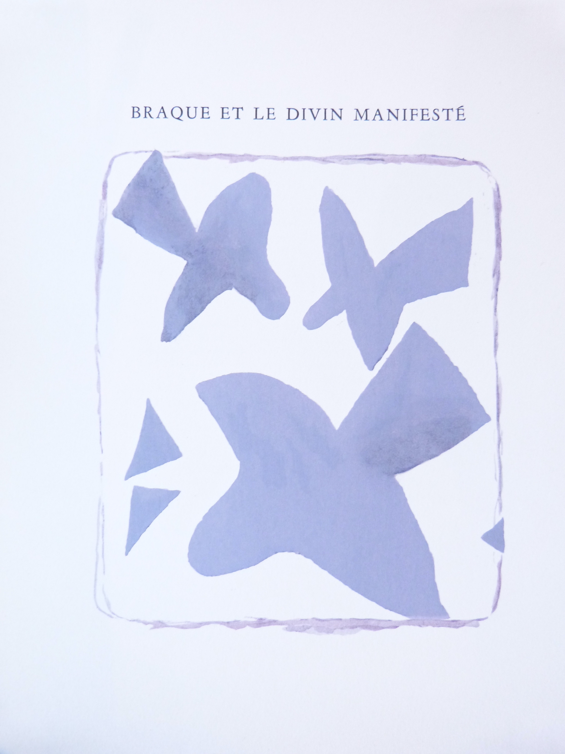 Braque et le divin manifesté