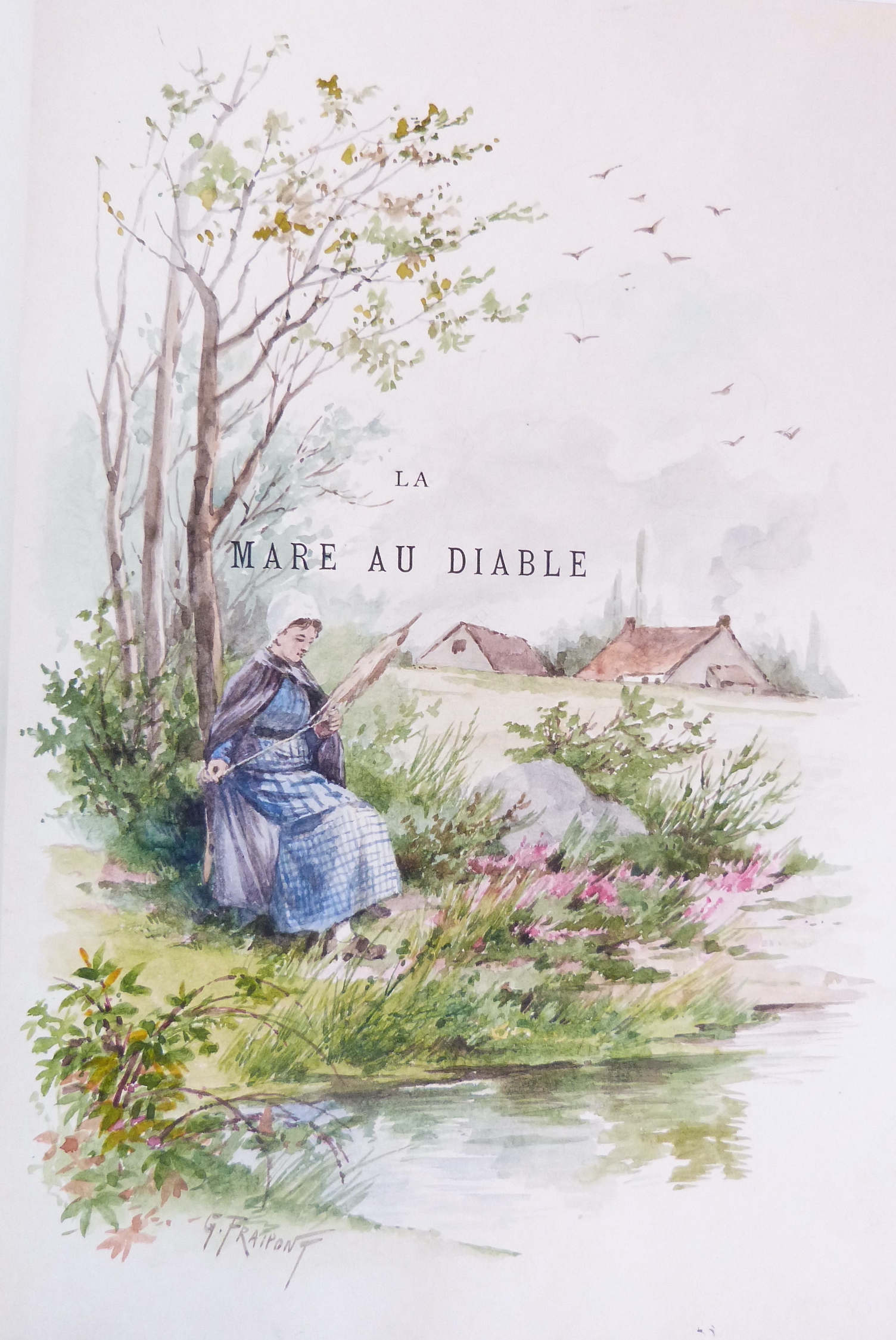 La mare au diable Georges Sand illustré par Rudaux