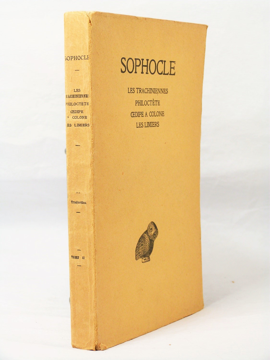 Les trachiniennes. Philoctète. Oedipe à Colone. Les limiers