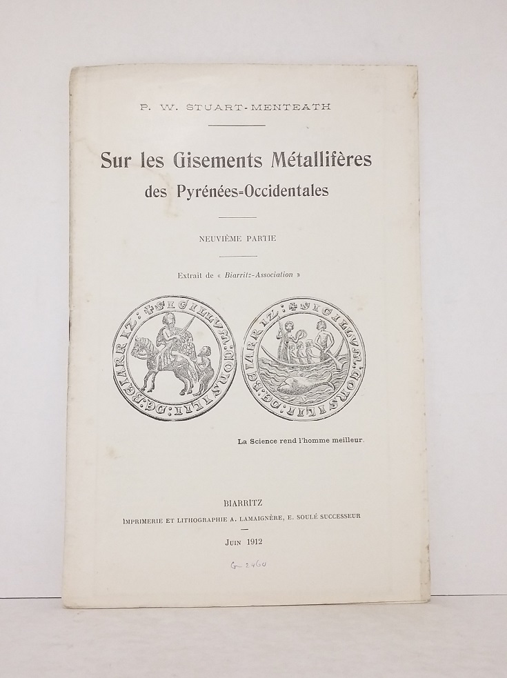 Sur les gisements métallifères des Pyrénées-Occidentales - Neuvième partie