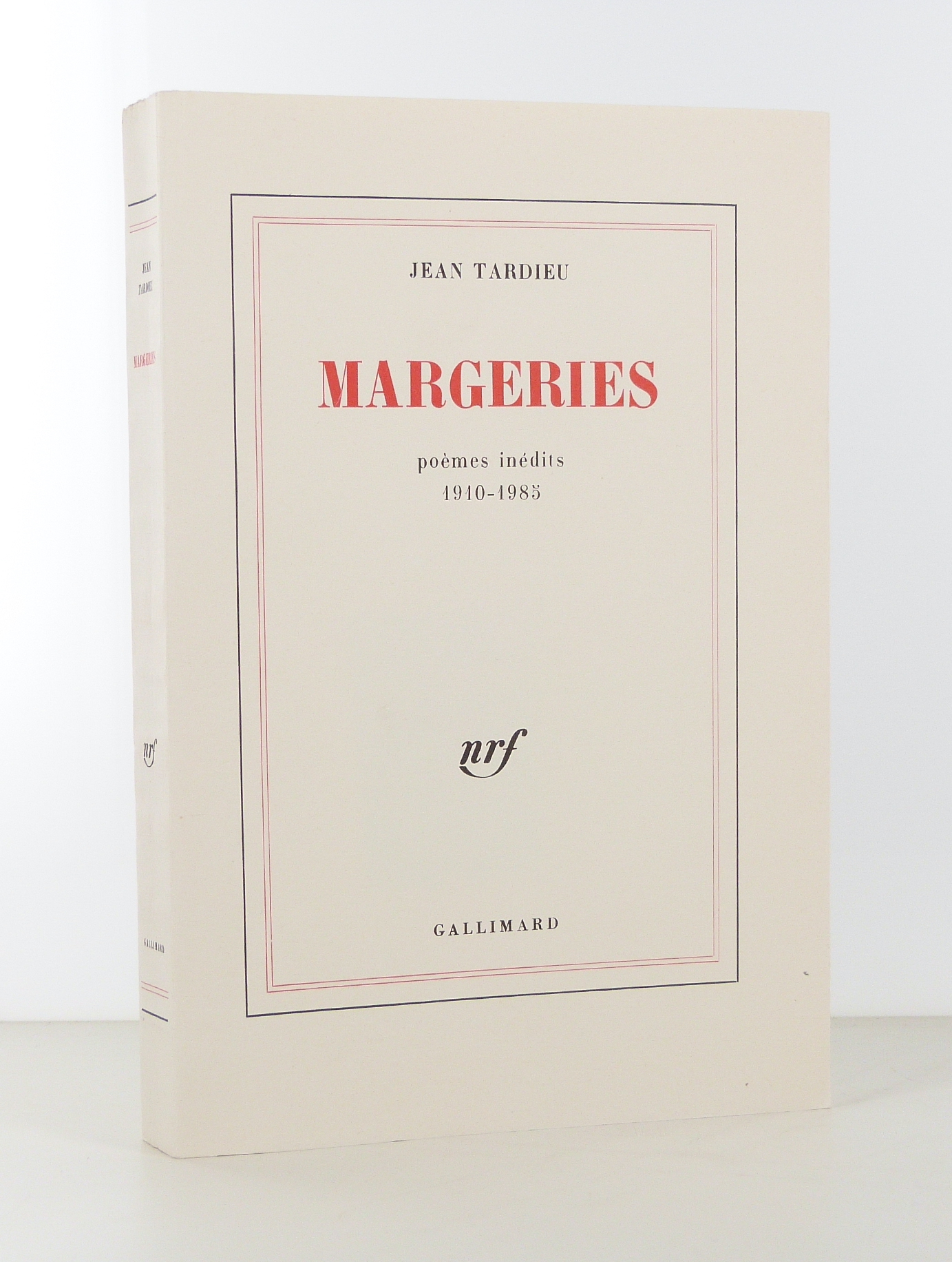 Margeries. Poèmes inédits 1910-1985.