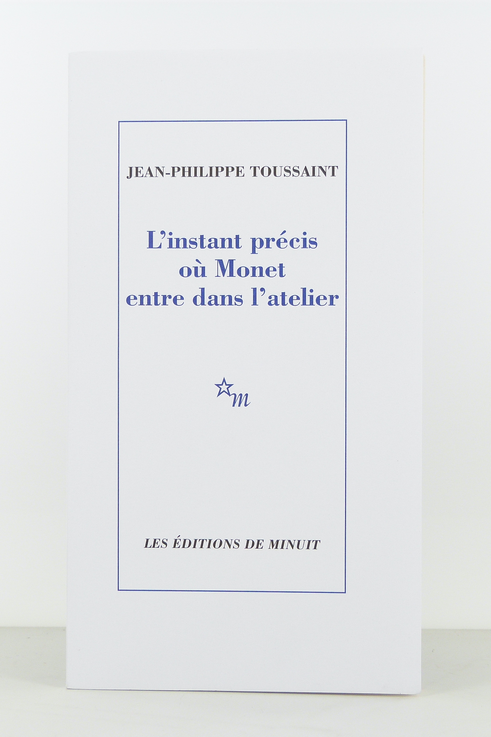 L'instant précis où Monet entre dans l'atelier