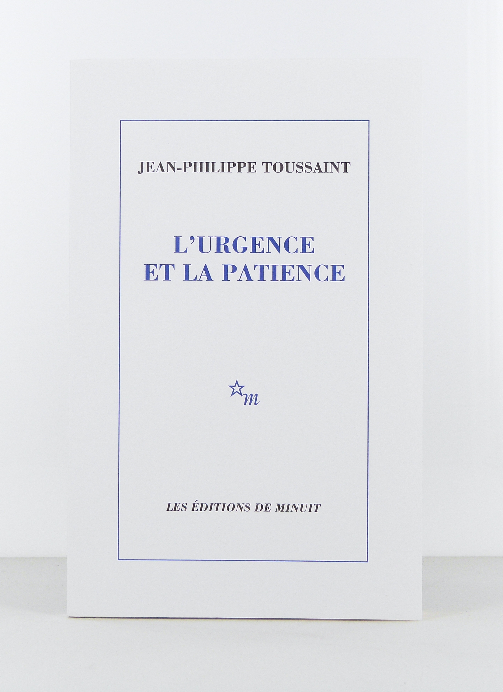 L'urgence et la patience