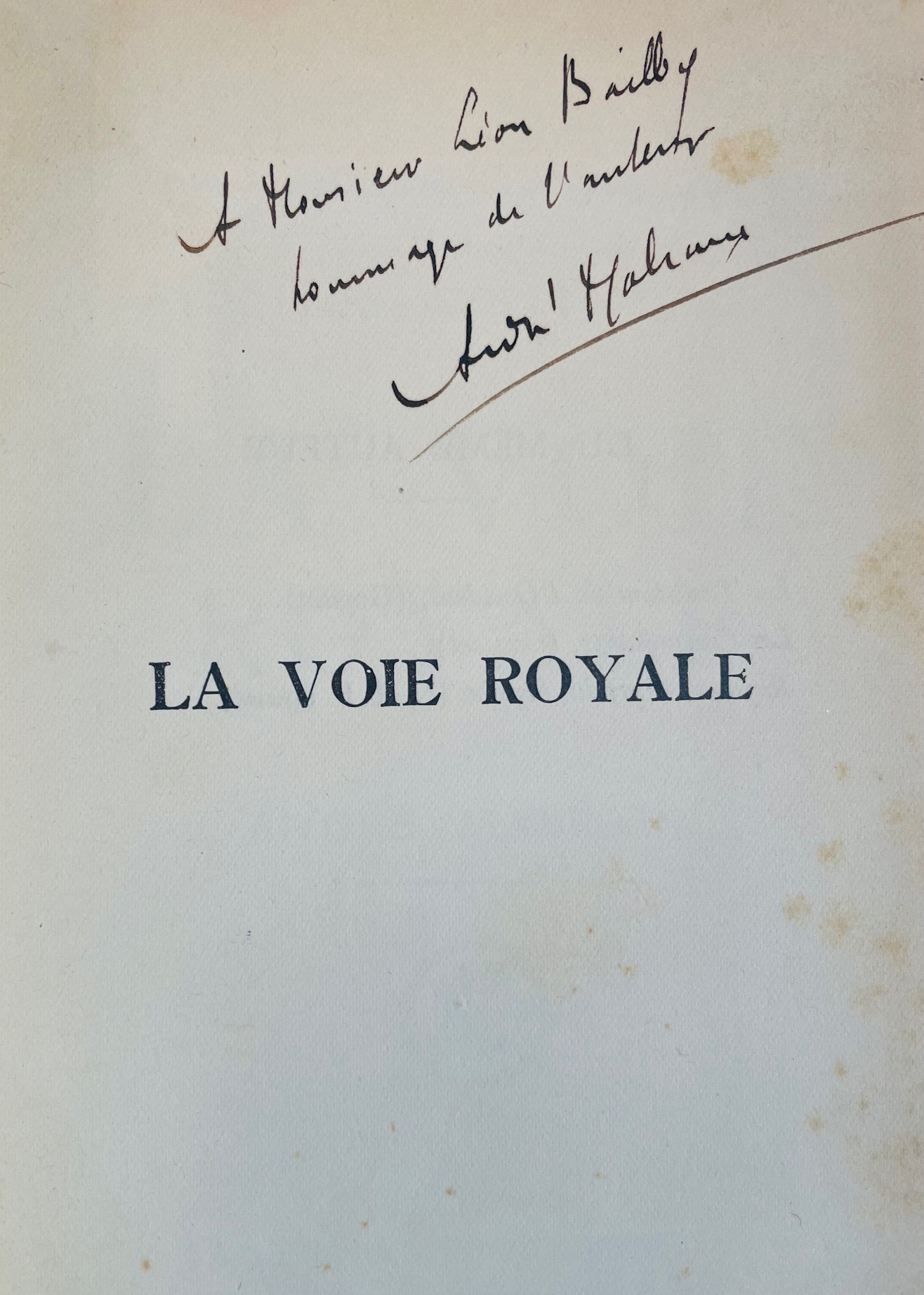 La voie royale