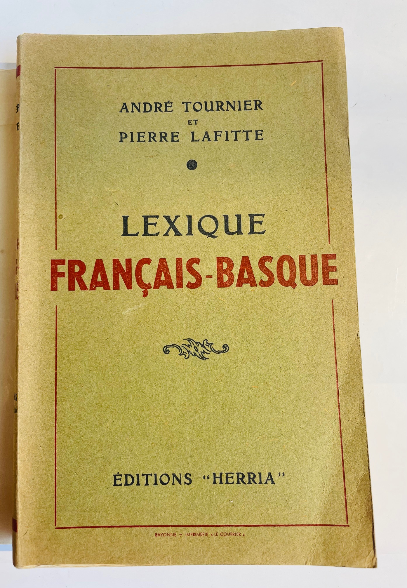 Lexique français-basque