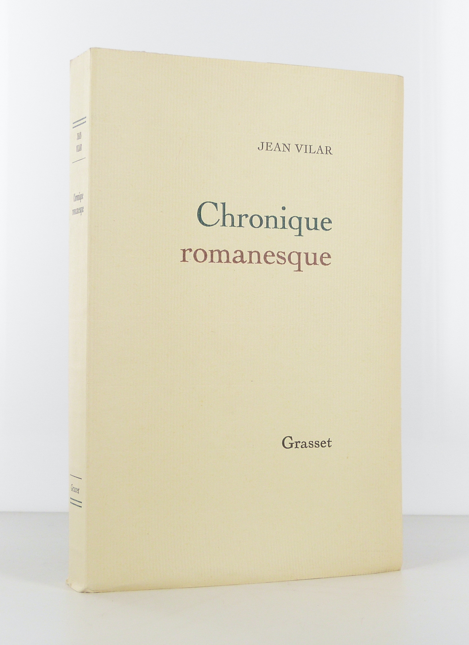 Chronique romanesque