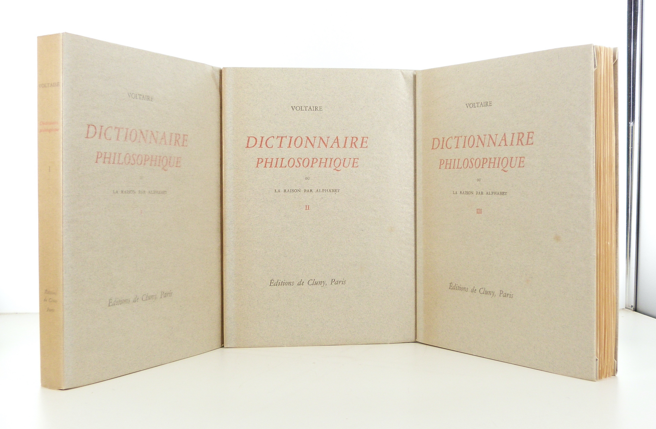 DICTIONNAIRE PHILOSOPHIQUE ou la Raison Par Alphabet